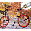 Outdoor bicycle actuator motor for bicycle lock